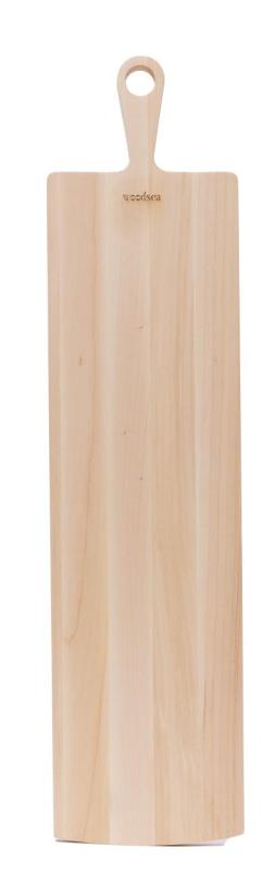 Woodsea Pine Natural L - Tabla de cortar de madera de arce 20x82 cm 1208971574