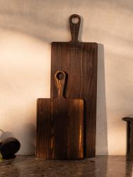 Woodsea Pine Burned M - Tabla de cortar de pino 20x62 cm 1208971576