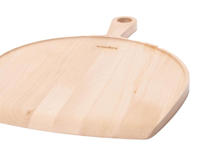Woodsea Pine Natural - Tabla de Pizza de Madera de Arce 47x35 cm 1208971581