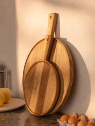 Woodsea Pizza L - Tabla de Pizza de Roble Redonda Ø35 cm 1208971583