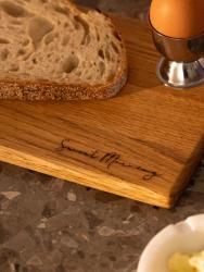Desayuno Woodsea - Tabla de Servir de Roble 38x15 cm 1208971586