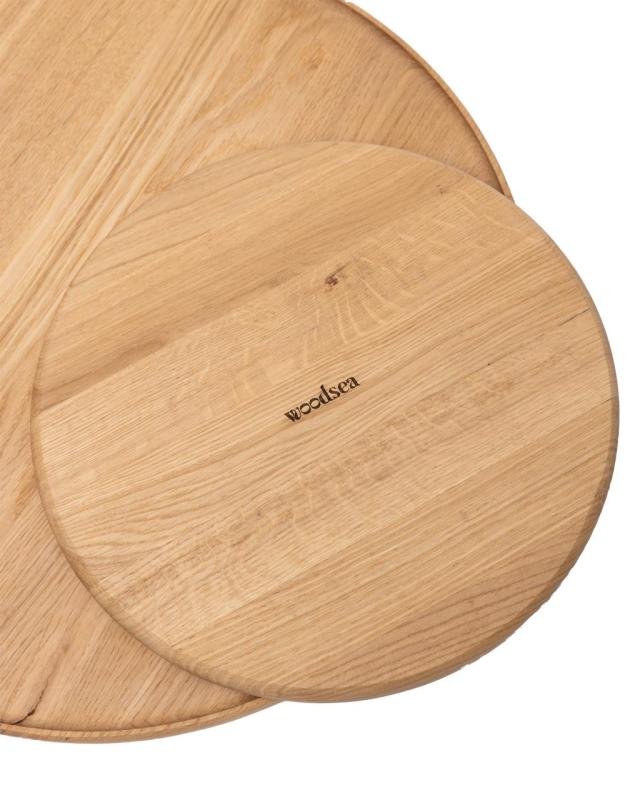 Woodsea Serving S - Bandeja de Servicio de Roble Redonda Ø30 cm 1208971587