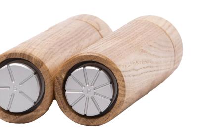 Woodsea Upside Down Oak - Oak wooden salt mill Ø5.4x22.5 cm 1208971591