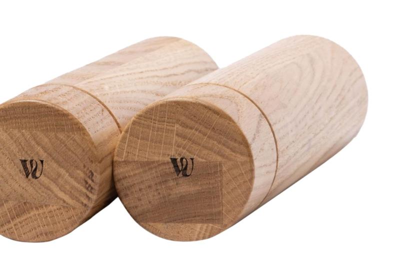 Woodsea Upside Down Oak - Molinillo de sal de madera de roble Ø5.4x22.5 cm 1208971591