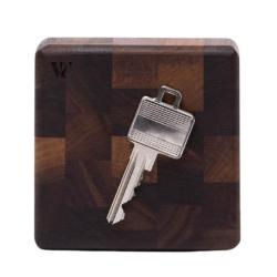 Woodsea End Grain Walnut - Portallaves de Nogal 9x9 cm 1208971601