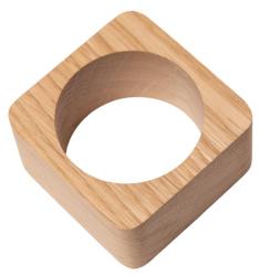 Anillo de Servilleta Woodsea Oak - Anillo de Servilleta de Roble 5x5 cm 2 piezas 1208971602