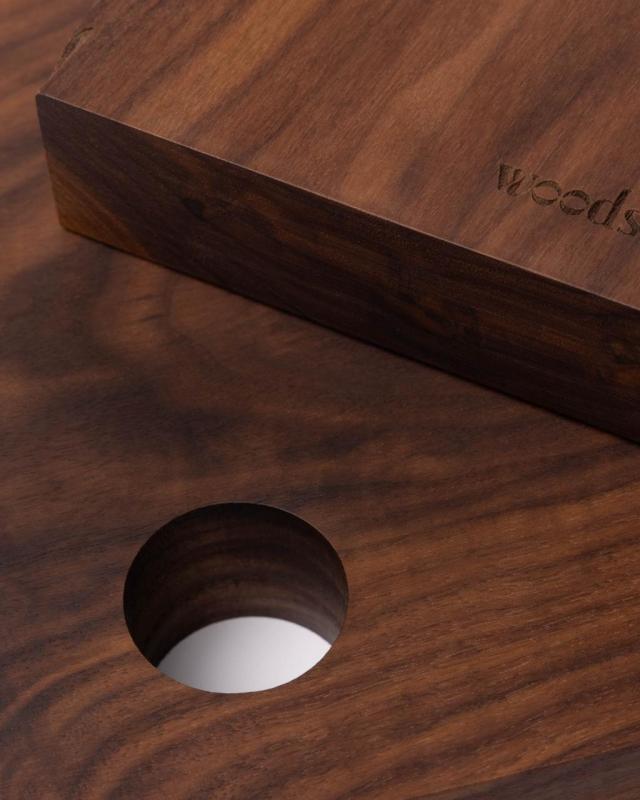 Woodsea Block Nogal M - Bloque de cortar de madera de nogal 33x22 cm 1208971606