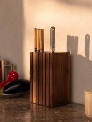 Woodsea Block Walnut S - Soporte de Cuchillos de Nogal Bloque 13x8 cm 1208971608