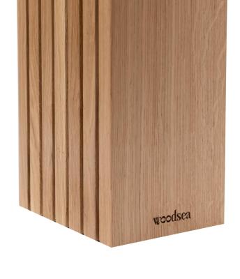 Woodsea Block Oak M - Oak Knife Holder Block 17x12 cm 1208971610