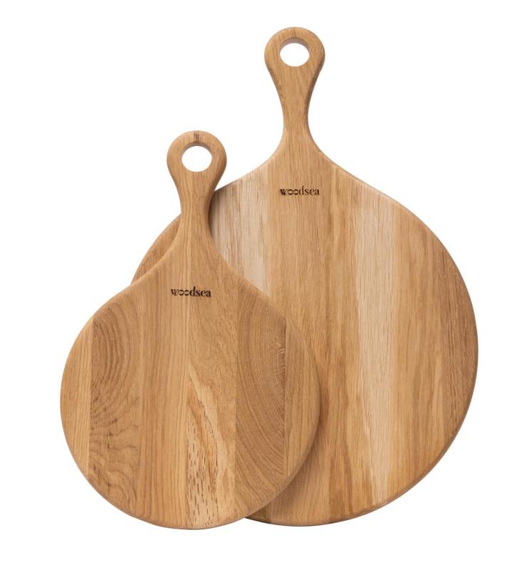 Woodsea Native M - Tabla de pizza de roble redonda Ø35x2 cm 1208971612