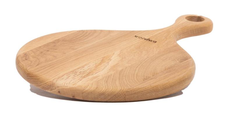 Woodsea Native M - Tabla de pizza de roble redonda Ø35x2 cm 1208971612