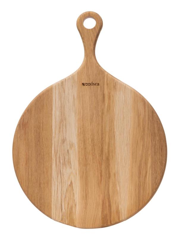 Woodsea Native M - Tabla de pizza de roble redonda Ø35x2 cm 1208971612
