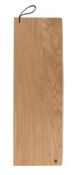 Woodsea Serving S - Tabla de servir de roble 55x17 cm con mango de cuero 1208971615