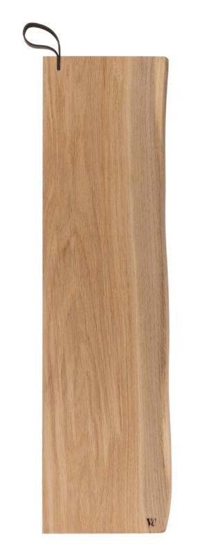 Woodsea Serving L - Tabla de servir de roble 70x17 cm con asa de cuero 1208971616