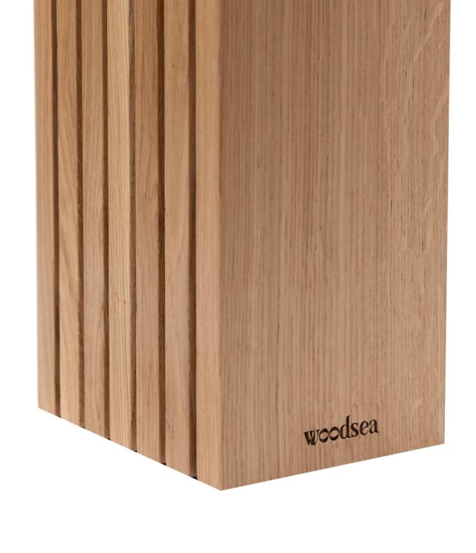 Woodsea Block Oak S - Bloque de cuchillos de roble 13x8 cm 1208971617