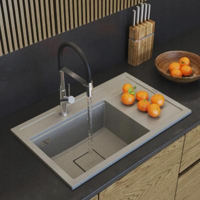 Graniteland Seta Granito Beige Lavabo de encimera 80x50 cm1208971620