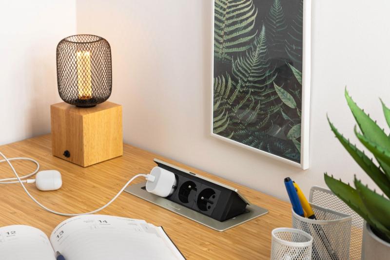 SOFT toma de corriente extraíble, cable de alimentación 1,5 m