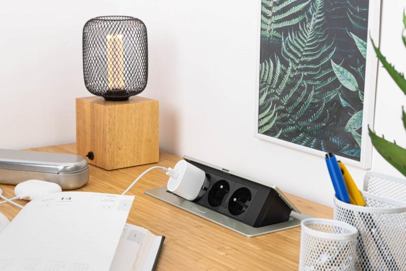 SOFT toma de corriente extraíble, cable de alimentación 1,5 m