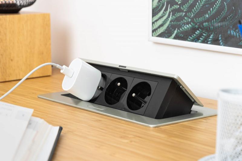 SOFT toma de corriente extraíble, cable de alimentación 1,5 m