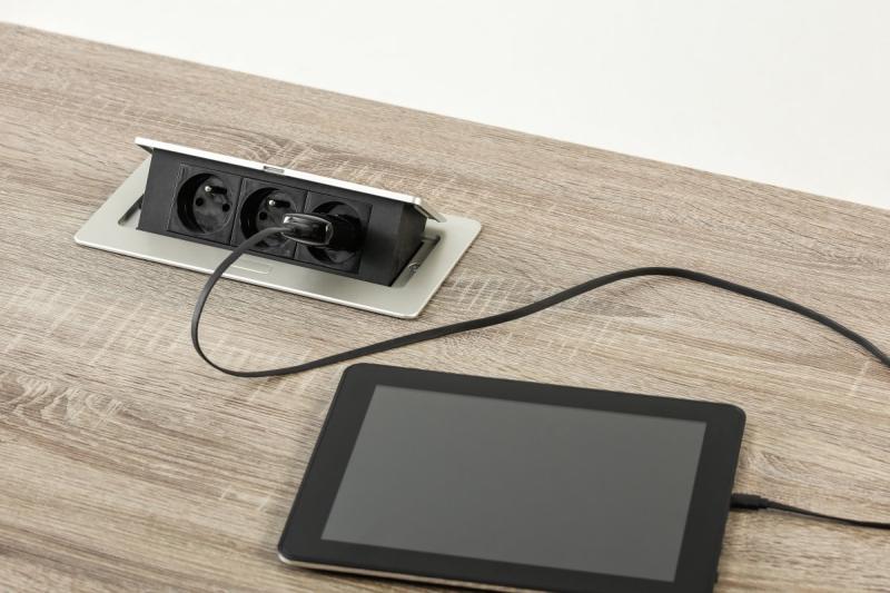 SOFT toma de corriente extraíble, cable de alimentación 1,5 m