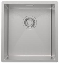 Pure.Sink Luxion Fregadero de acero inoxidable 36 x 40 cm para encastrar, empotrar y montar en superficie PLX3640-02