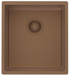Pure.Sink Luxion Fregadero de cobre 36 x 40 cm para encastrar, empotrar y montar en superficie PLX3640-62
