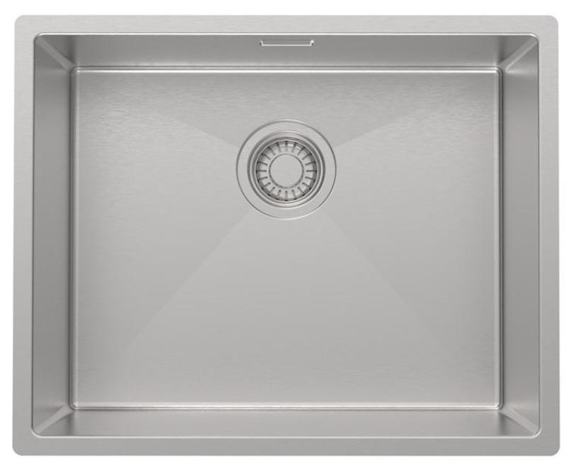 Pure.Sink Luxion Fregadero de acero inoxidable 50 x 40 cm para encastrar, empotrar y montar en superficie PLX5040-02