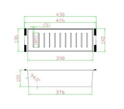 Pure.Sink Luxion Cubeta negra para fregadero PLXCOL-63