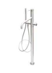 MURO TUA Grifo de baño independiente con ducha de mano cromada M1.CA1.CR