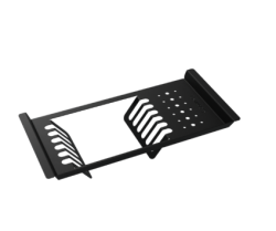Massimo Accesorio Bandeja Placa Negro Mate 366 x 176 x 63 mm