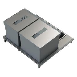 Indux Sort Sistema de residuos doble Control manual para cajones extraíbles 1208972319