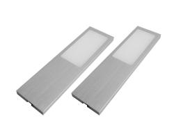 Indux Solin Conjunto LED multitono para cocina 2 focos x 3,6 W Aluminio 1208972340