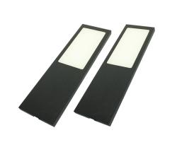 Indux Solin Juego de focos LED multitono para cocina, 2 focos x 3,6 W, negro 1208972344