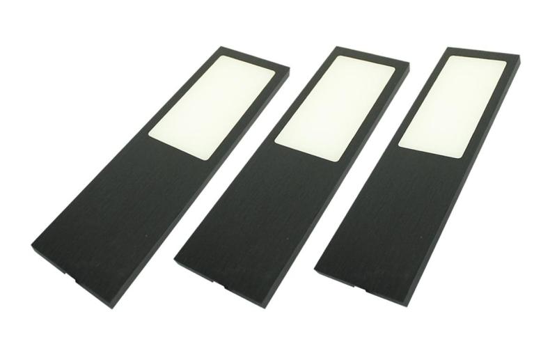 Indux Solin Juego de 3 focos LED multitono para cocina, 3,6 W, negro 1208972345