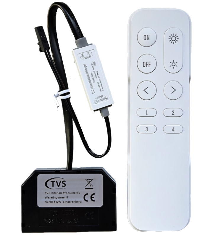 Indux Solin Juego de 4 focos LED multitono para cocina empotrada, 3,6 W, cobre 1208972350