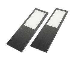 Indux Solin Conjunto LED multitono para cocina 2 focos x 3,6 W Gun metal 1208972352