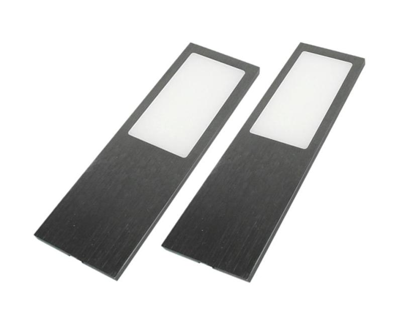 Indux Solin Conjunto LED multitono para cocina 2 focos x 3,6 W Gun metal 1208972352