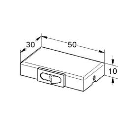 Indux Flux Juego LED para cocina Interruptor central 1208972356
