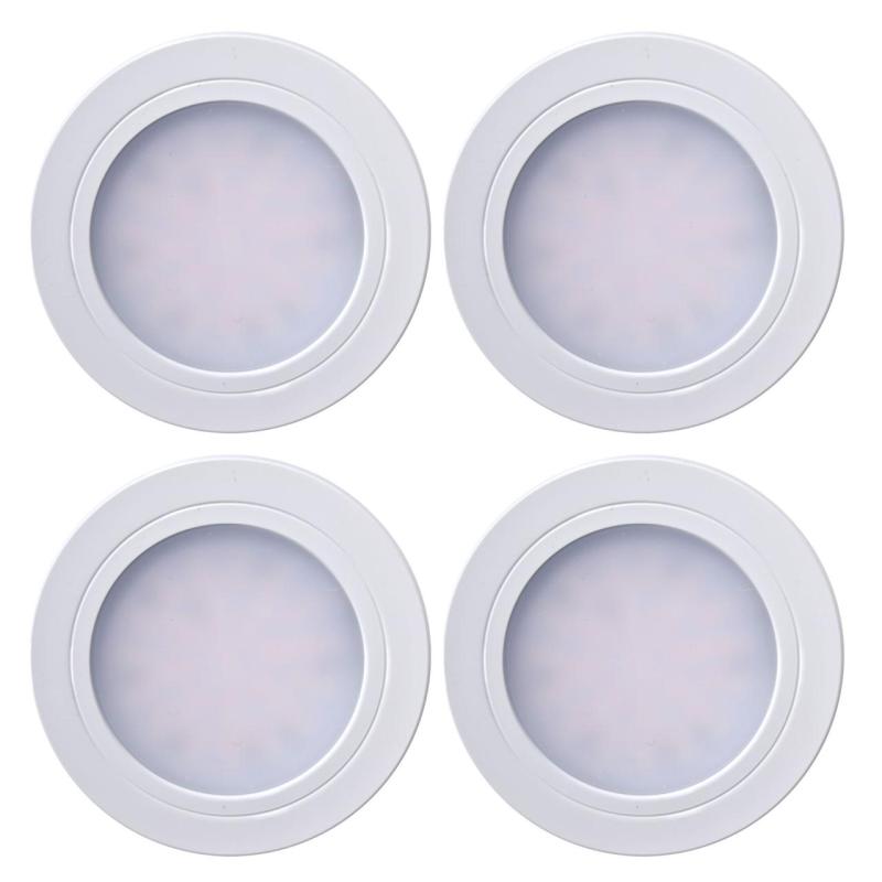 Indux Luma Pequeña cocina empotrada Multi Tone LED Set 4 focos blancos 1208972388