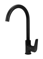 Aquanello Casa Grifo monomando negro para cocina BL-1201-CS