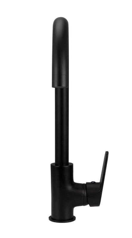 Aquanello Casa Grifo monomando negro para cocina BL-1201-CS