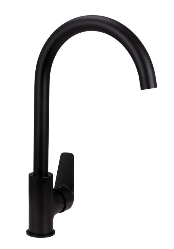 Aquanello Casa Grifo monomando negro para cocina BL-1201-CS