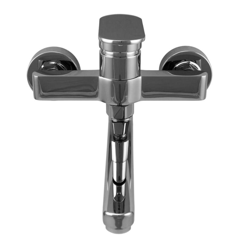 Aquanello Casa Grifo monomando de cocina cromado con caño de 20 cm CR-1420-CS