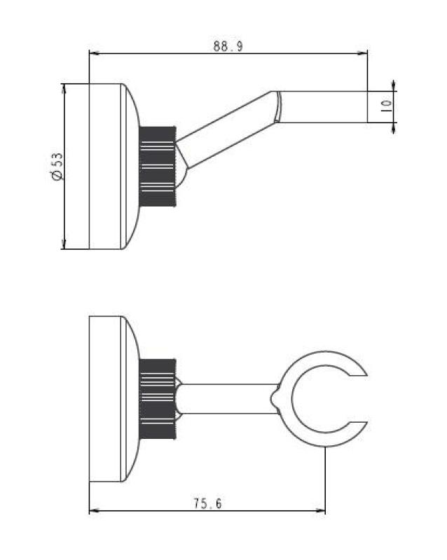 Aquanello Heritage Collection Soporte clásico para ducha de mano Bronce BN-9003-HC