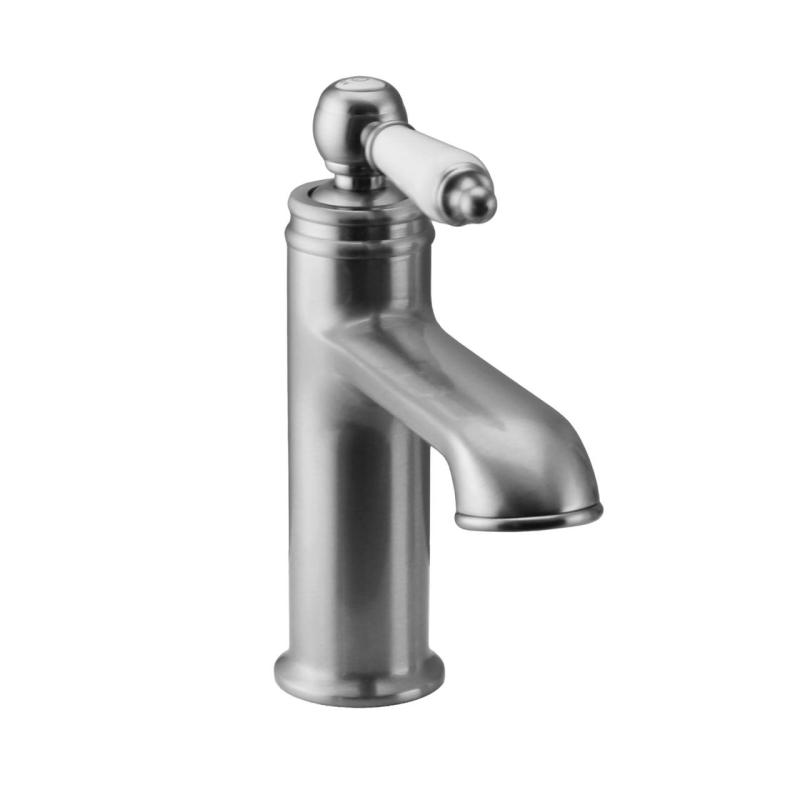 Aquanello Heritage Manor Grifo mezclador clásico nostálgico para lavabo, acero inoxidable NB-1001-HM