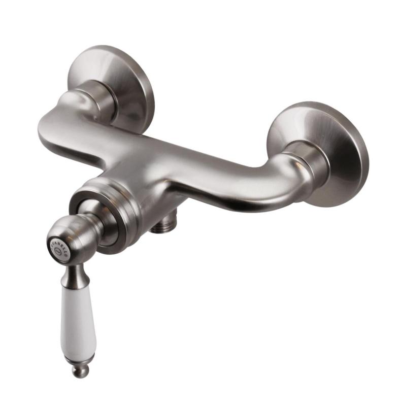 Aquanello Heritage Manor Mezclador de ducha clásico de acero inoxidable NB-2001-HM