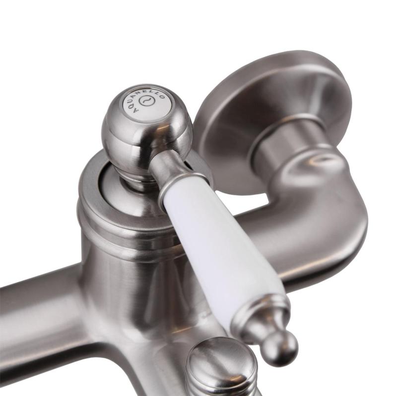 Aquanello Heritage Manor Grifo de baño clásico de acero inoxidable NB-3001-HM