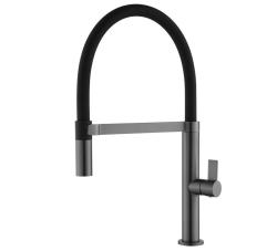 Ausmann Alira Grifo de cocina Gun Metal con caño flexible 1208972567