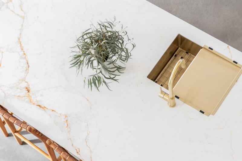 Pure.Sink Exclusivo Bandeja escurridora móvil de cobre, 440 x 335 mm, para fregadero PEXTRAY-62