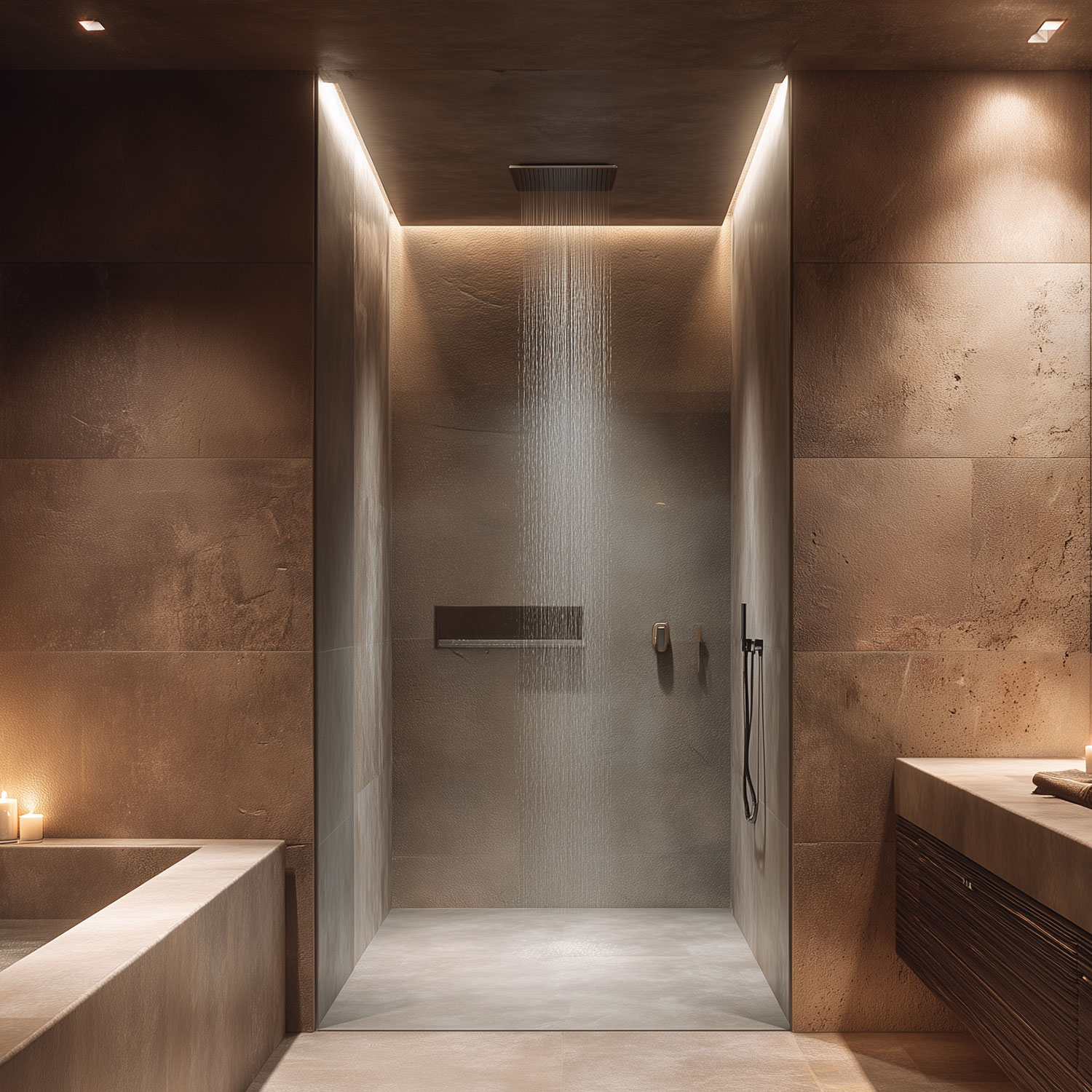 Cómo crear un refugio invernal en el cuarto de baño